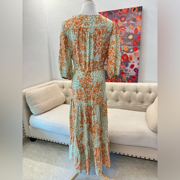 Abel The Label floral maxi dress size M - Picture 5 of 8
